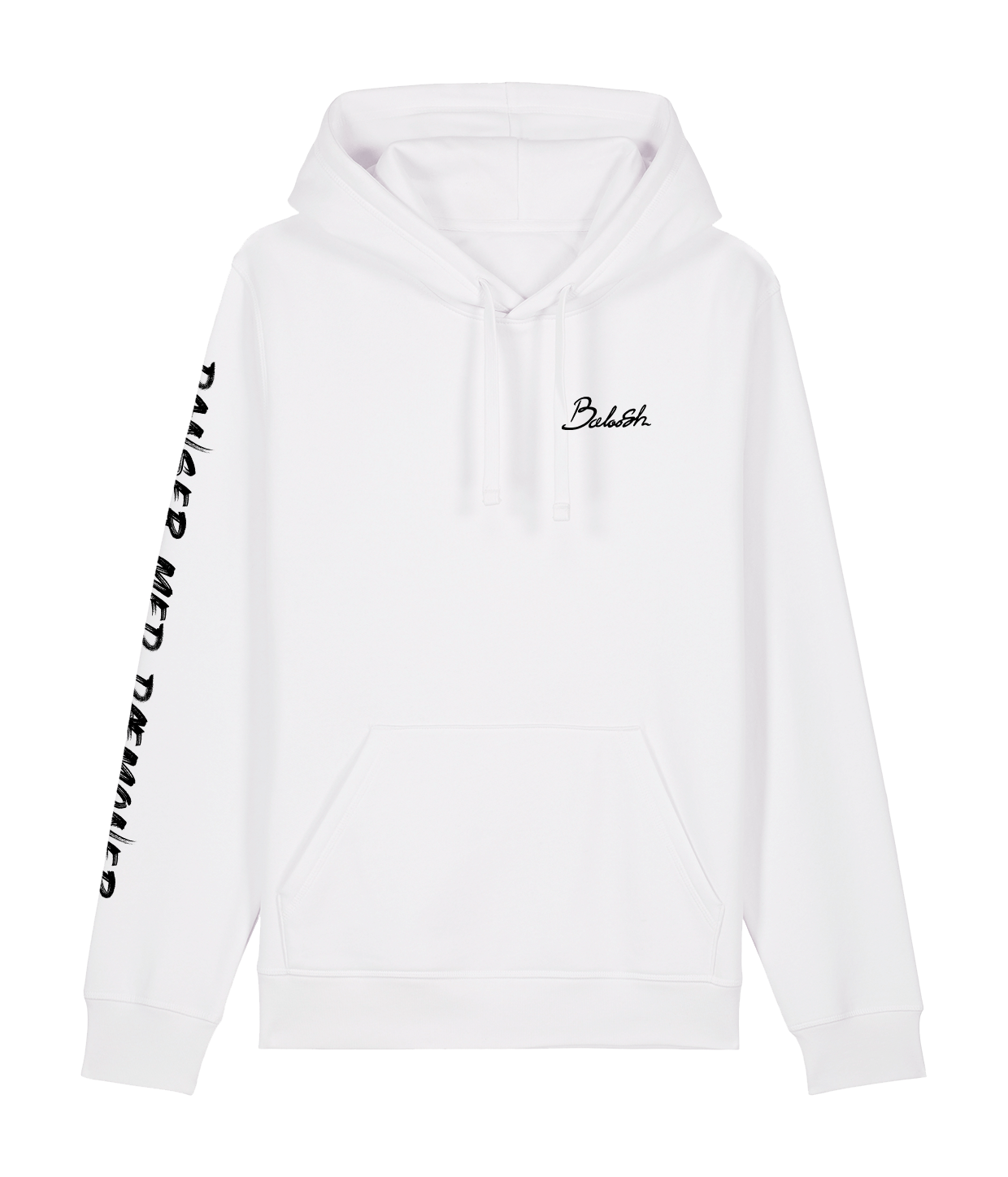 Danser med Dæmoner Hoodie Hvid